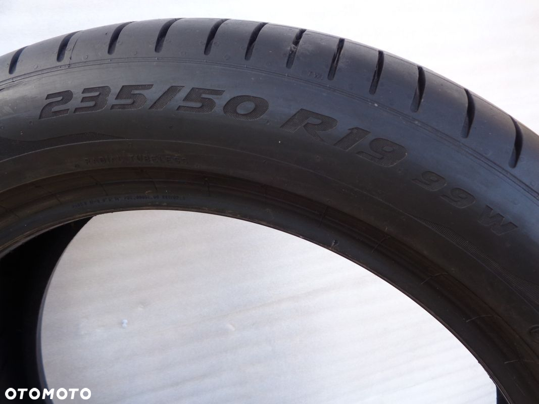 Opony Letnie 235/50/19 Pirelli P Zero 235/50r19/2023r bieżnik: 7 -7,5m - 6