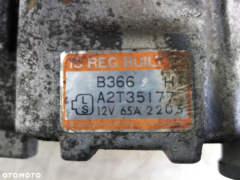 Alternator Mazda 323 1.5B 65A 1998-2003R A2T35177 - 5