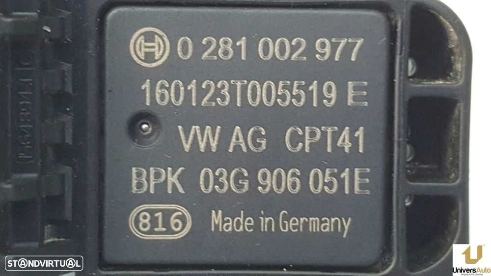 SENSOR DE PRESSÃO SKODA FABIA AMBITION - 4