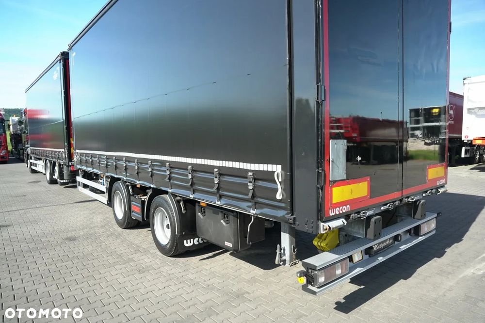 DAF XF 480 / ZESTAW TANDEM 120 M3 / PRZEJAZDOWY / KLIMA POSTOJOWA / 7,7 M + 7,7 M / WECON / 2022 ROK / - 12