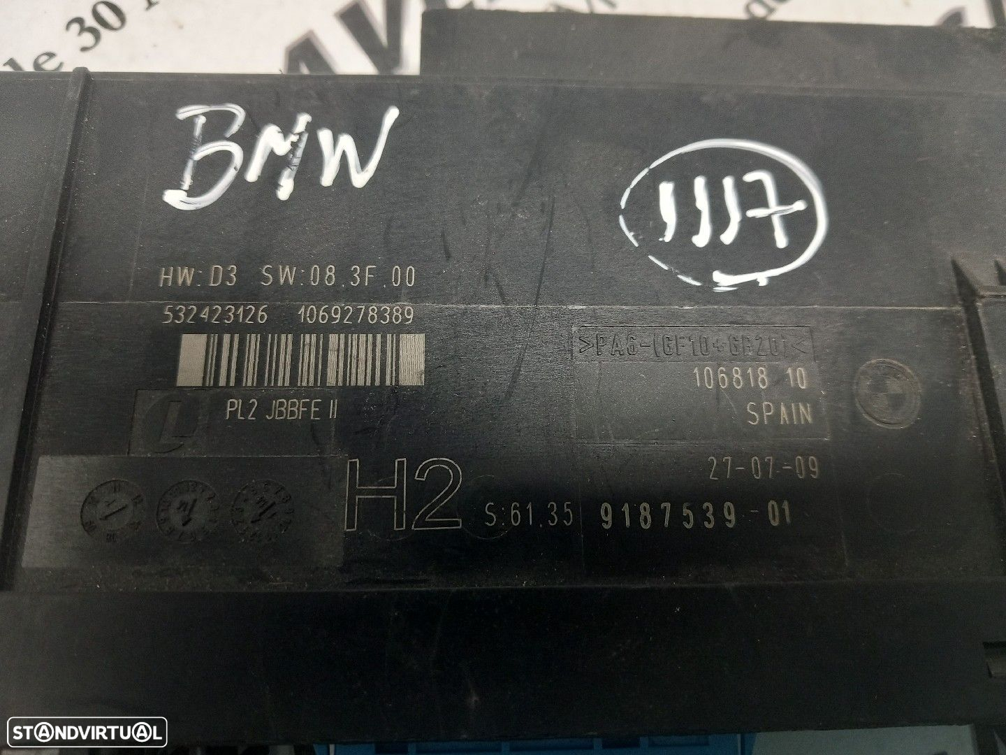 Módulo Eletrónico Bmw 1 (E87) - 3