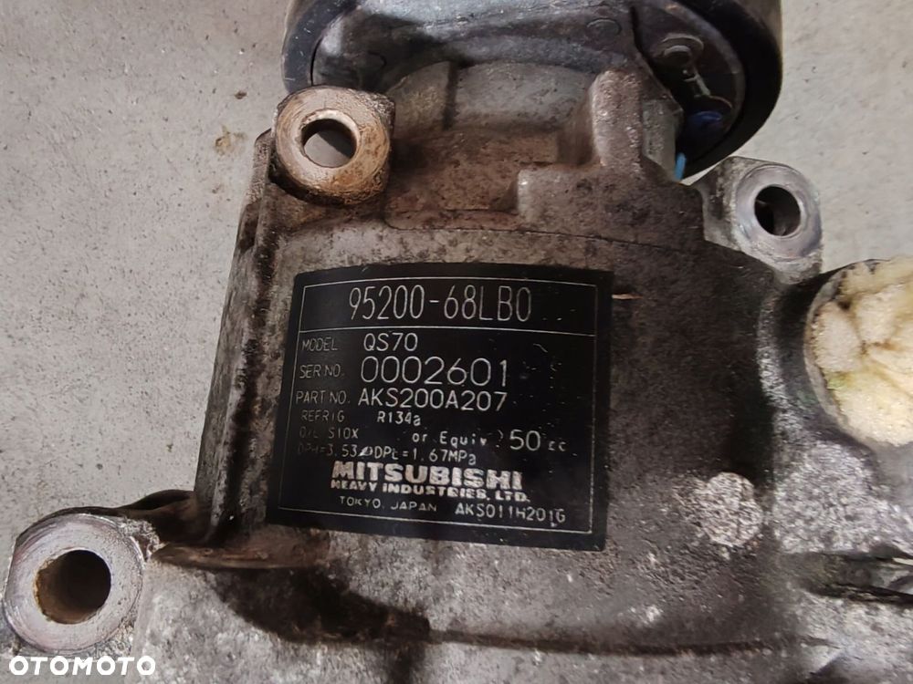 Kompresor klimatyzacji 95200-68bl0 1.6 16V M16A SPORT Suzuki Swift MK7 10- - 3