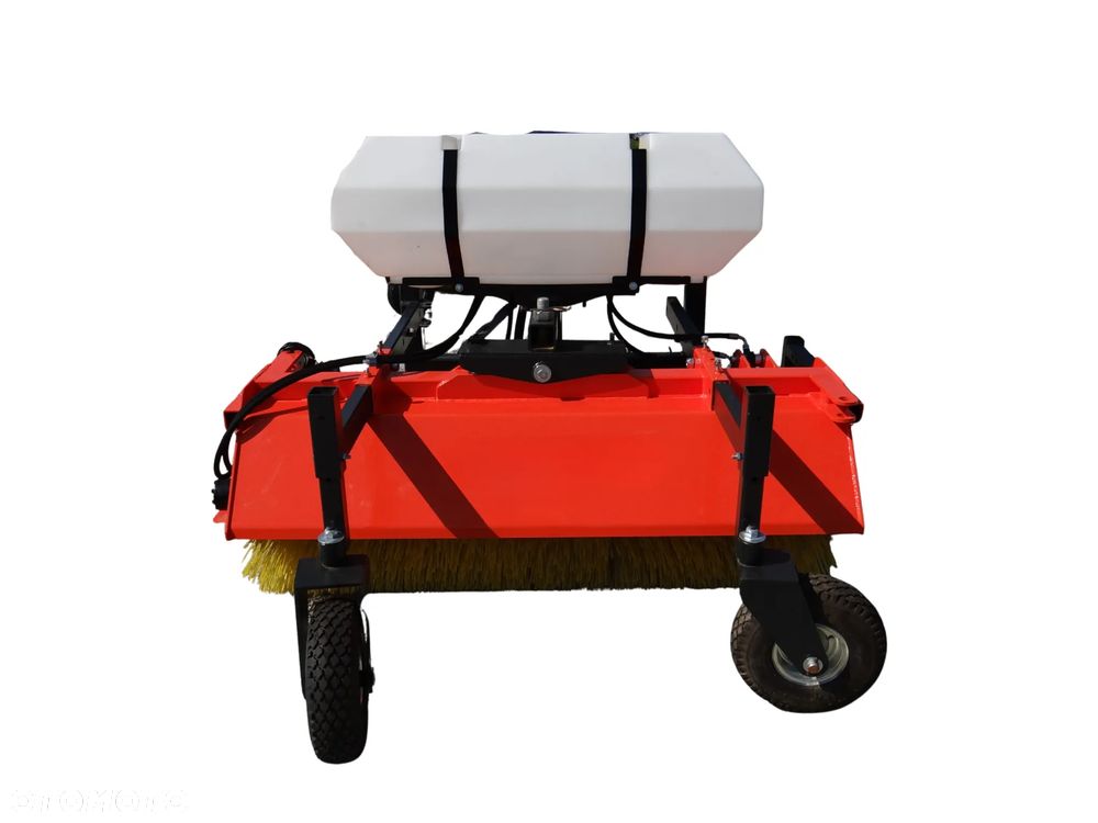 Zamiatarka komunalna drogowa 1,6 m zastosowanie mocowania do ciągnika, wózka widłowego, ładowarki - 3