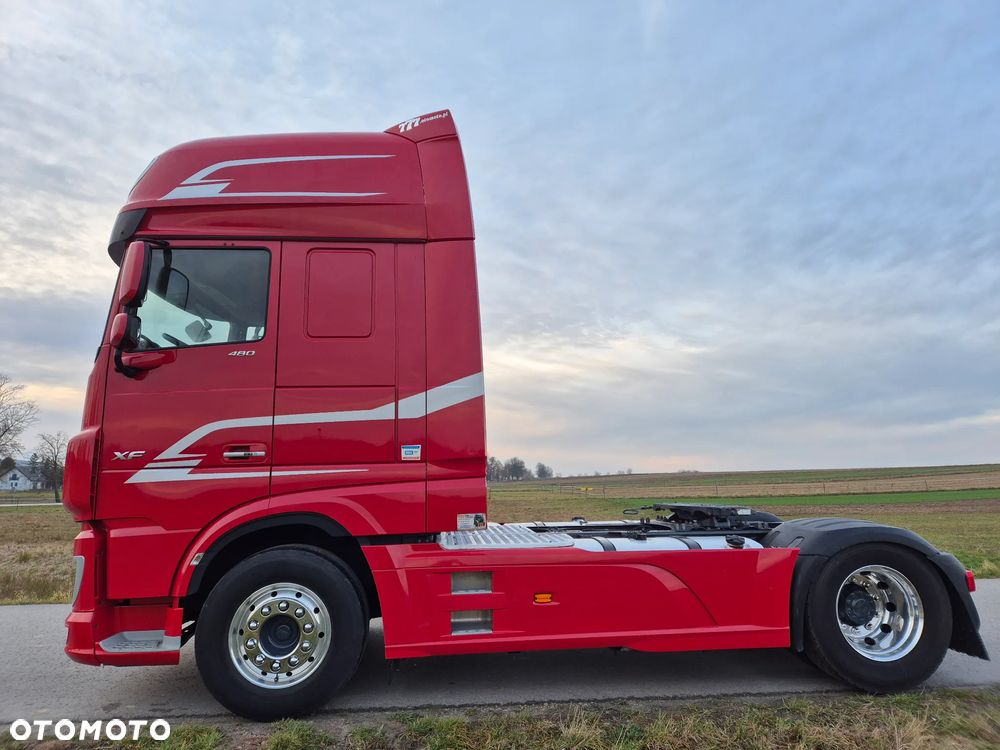 DAF XF 480 2021 Alufelgi opony 90% SSC TOP STANDARD / DUŻE KOTŁY / z Polski / jeden właściciel super zadbane SERWISOWANE - 13