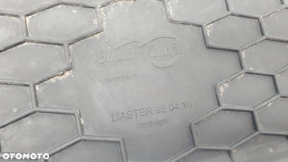 DYWANIKI KOMPLET OPEL MOVANO C DUCATO BOXER JUMPER III GUMARNY ZUBRI - 3