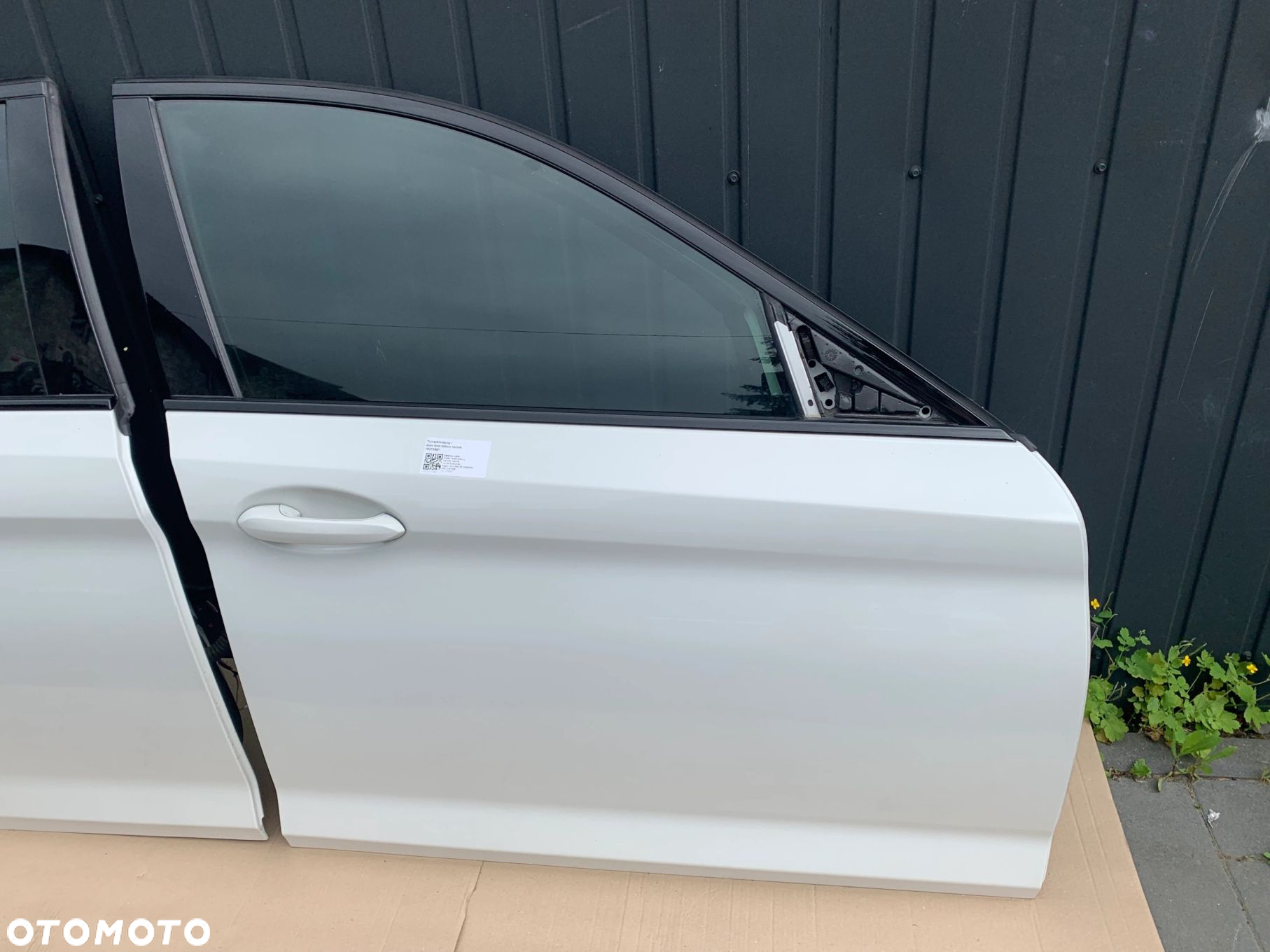 DRZWI PRAWA STRONA PRZÓD TYŁ BMW 5 G30 G31 A300 ALPINWEISS - 2