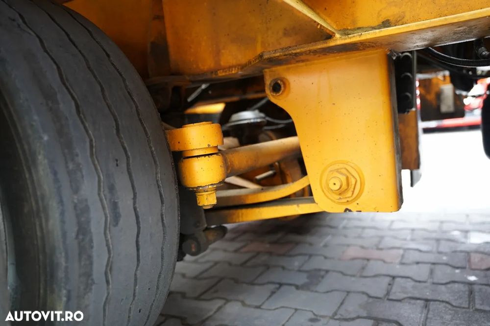 Louault TRACTOR 13,6 M / BETON JOS / PLATFORMĂ HIDRAULICĂ / RAMPE HIDRAULICE / AX DE DIRECȚIE / TRONCIU / LĂRGIRE - 32
