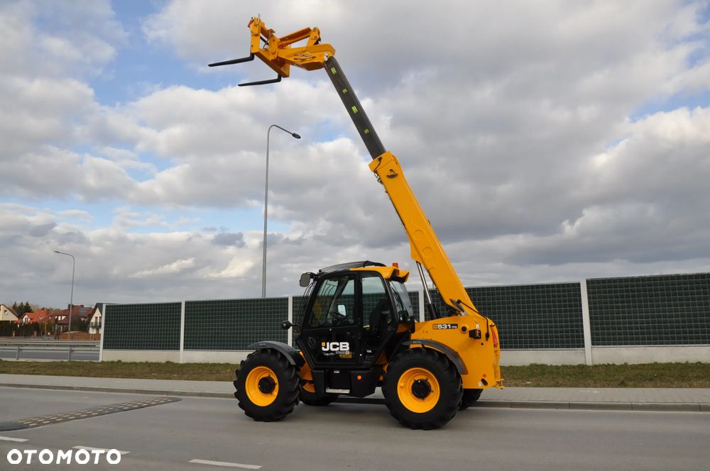 JCB 531-70 ŁADOWARKA TELESKOPOWA MAŁO MTG 546 UDŹWIG 3100 kg WYSOKOŚĆ ZAŁADUNKU 7 m NA GWARANCJI PRODUCENTA KLIMATYZACJA JAK NOWA! - 22
