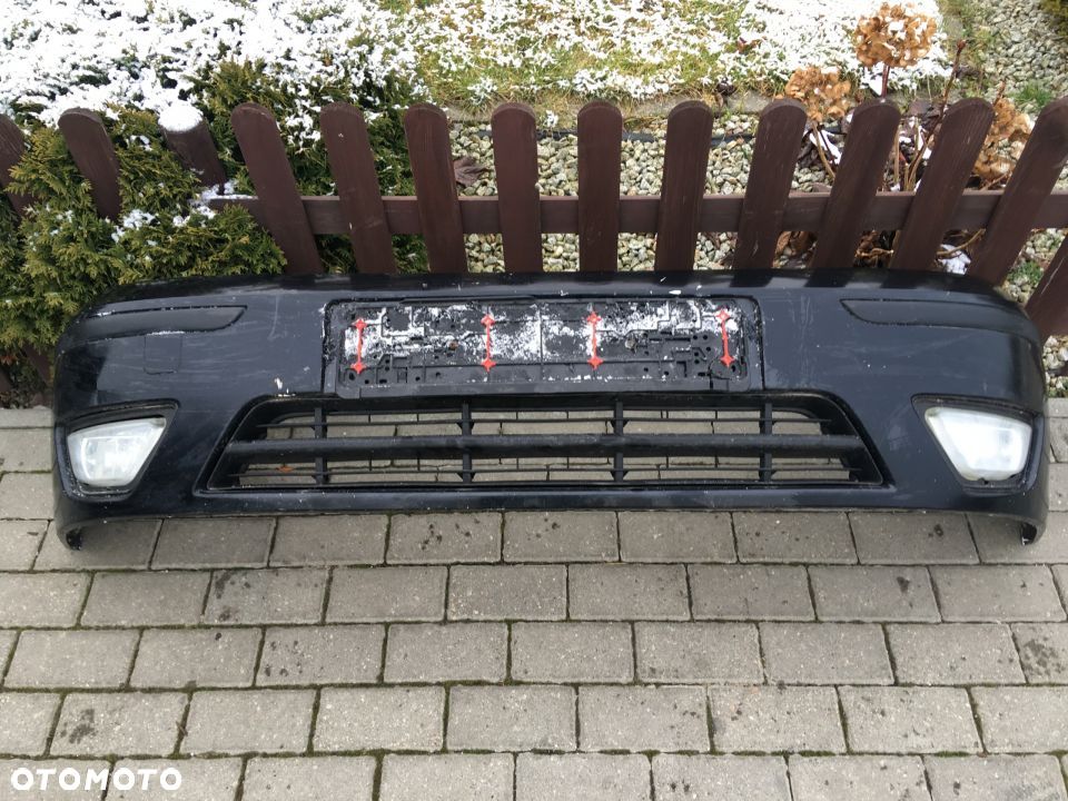 ZDERZAK PRZÓD FORD FOCUS MK1 FL Lift CZARNY - 1