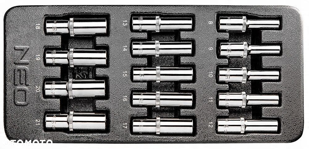 NEO WKŁAD NASADKI DŁUGIE 1/2 8-21MM 14SZT 84-243 - 1