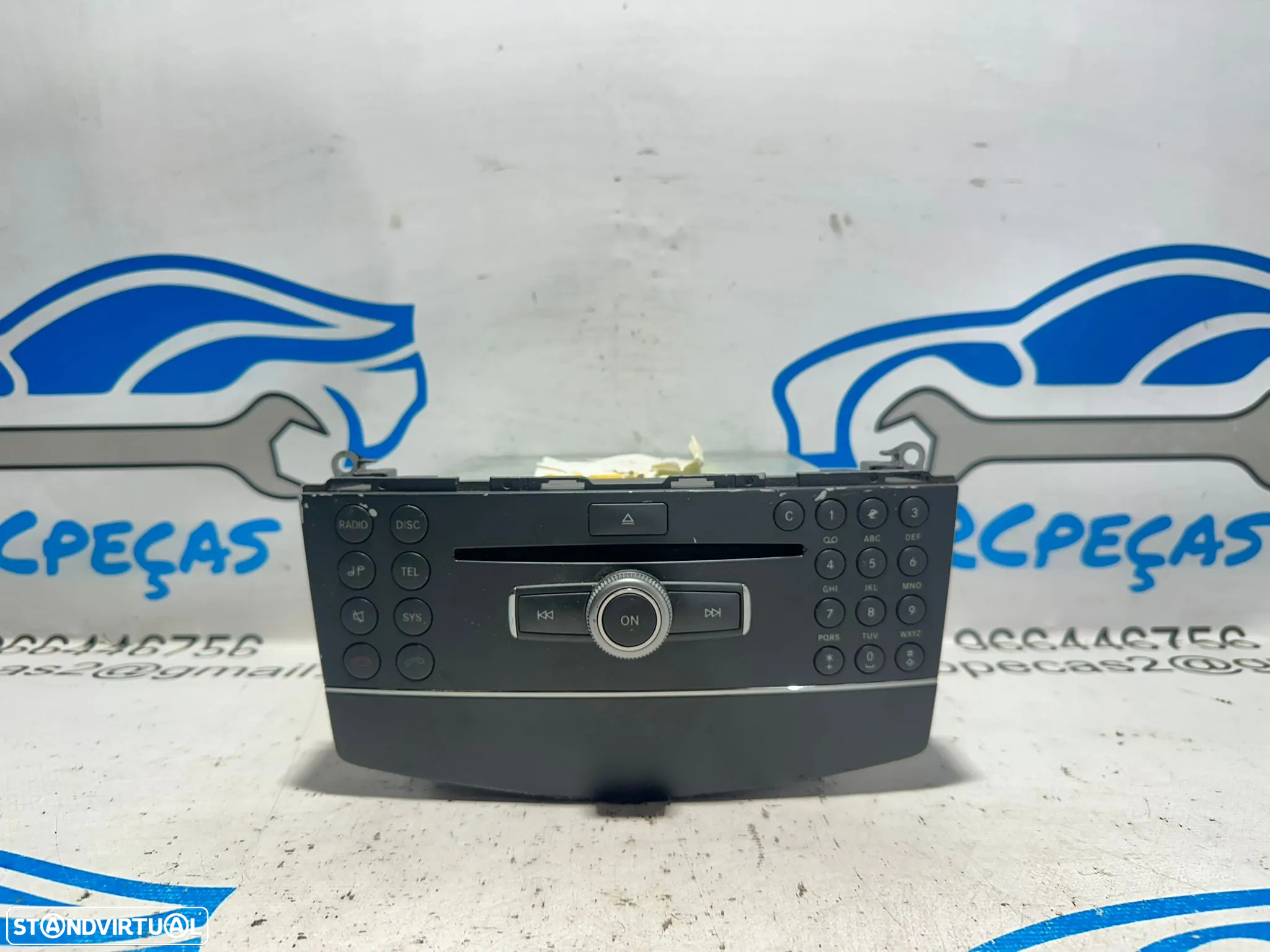 .Display Radio Comando Telefone CD Original Mercedes Benz NTG 4 - 2