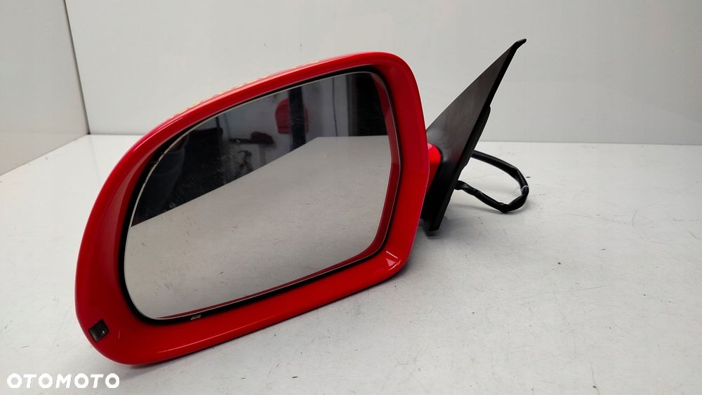 audi a3 8p lift cabrio 08r- lusterko lewe zewnętrzne 6 pinów lz3m - 8