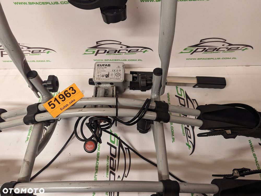 Uchwyt bagażnik rowerowy na hak na 2 rowery Eufab Jake - 4