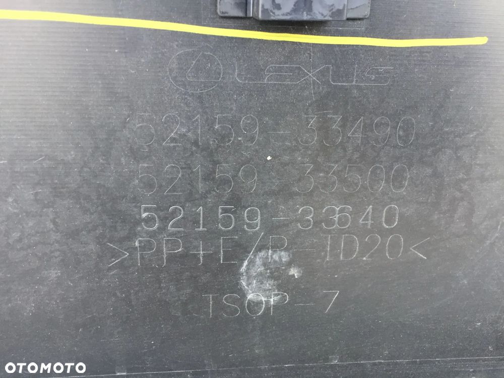 LEXUS ES 2018 2019 2020 2021 2022 2023 zderzak tył TYLNY warszawa - 12