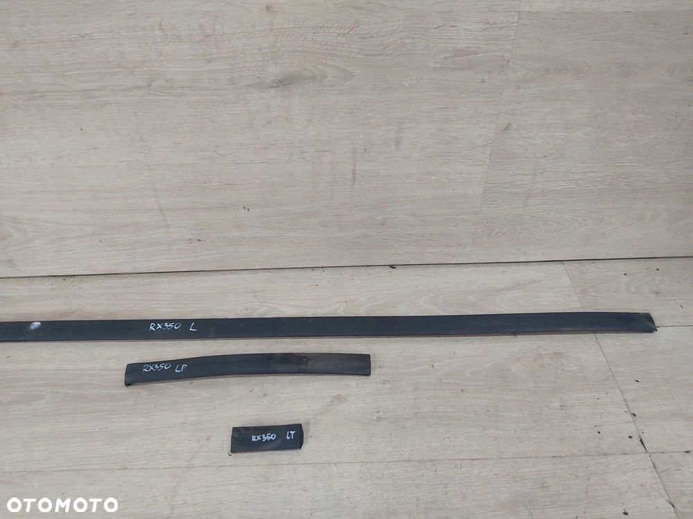 LEXUS RX II 330 350 400h listwa dachowa lewa uszczelka Komplet - 3