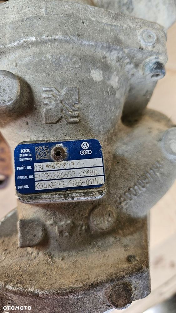 turbina turbosprężarka 03l145873c 5304-0144 vw amoarok 2.0tdi nr 63 - 2
