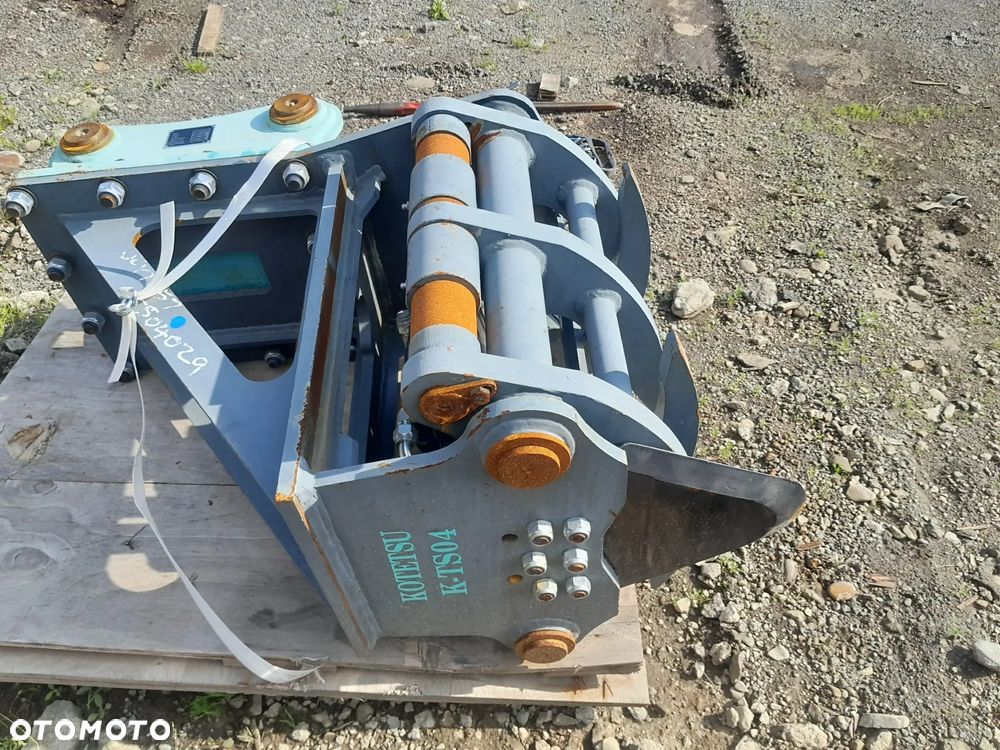 Hydrauliczna głowica ścinkowa 2 siłowniki nożyce do drzew chwytak do koparki - 9