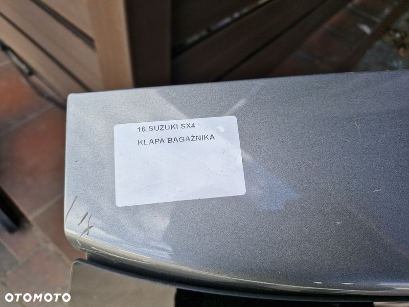 SUZUKI SX4 I 1 KLAPA BAGAŻNIKA TYŁ TYLNA - 2