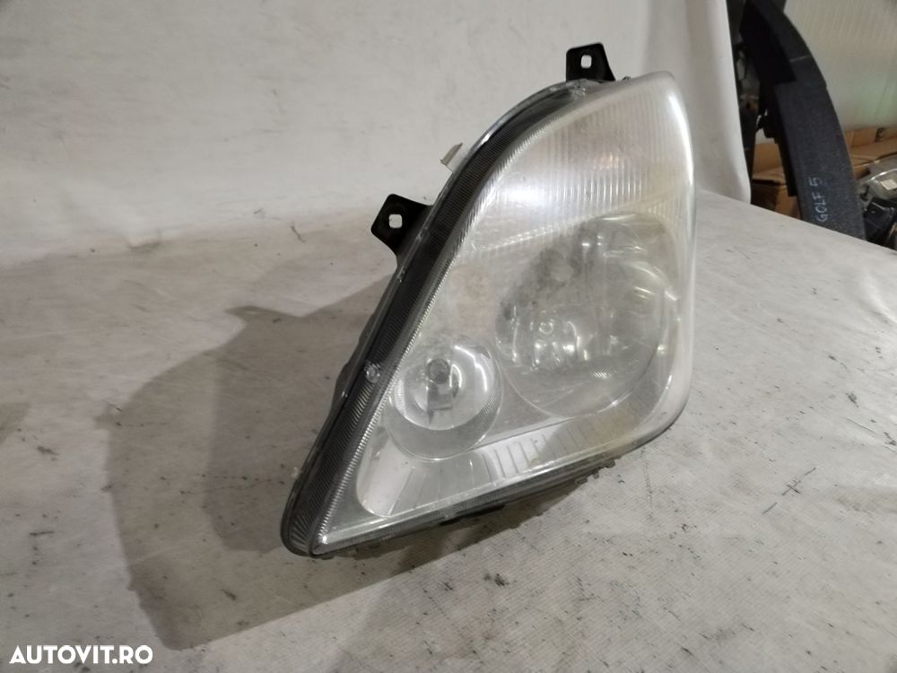 Far stanga, Mercedes Sprinter W906, 2007, 2008, 2009, 2010, 2011, 2012. - 2