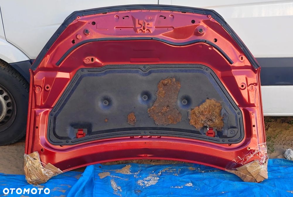 CZERWONA Maska Pokrywa Silnika MAZDA CX5 CX-5 2012-2017 - 7