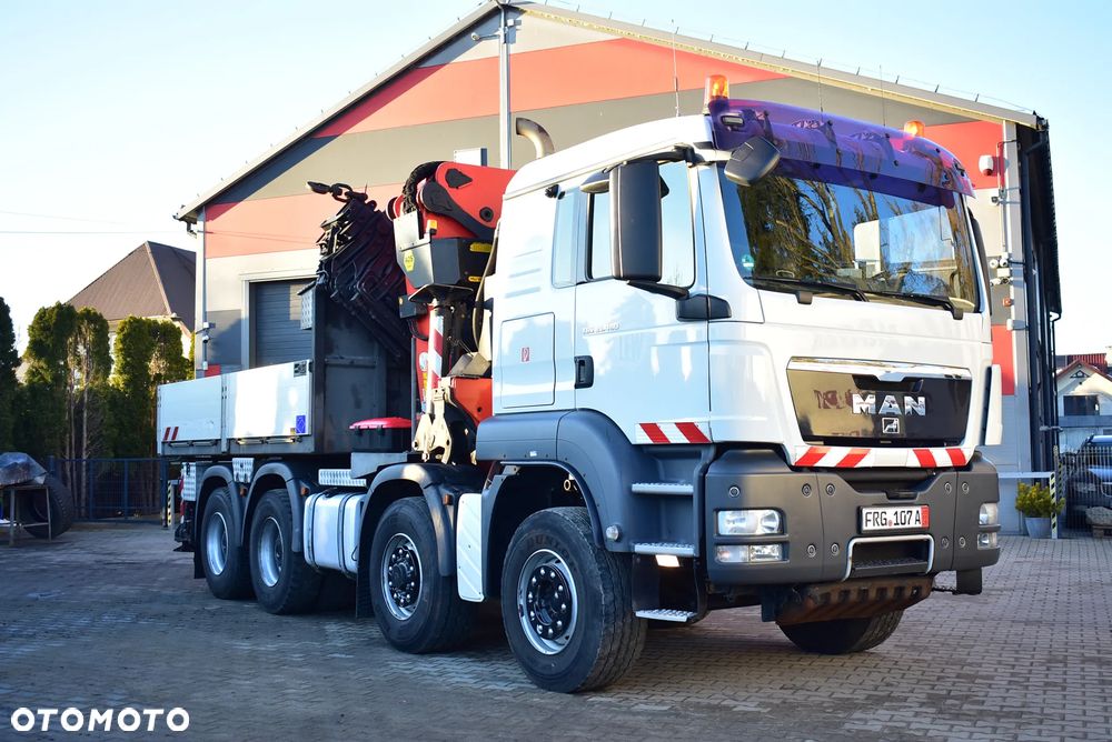 MAN TGS 35.480 / 8x6 H/ Skrzynia+Palfinger PK 85002 / Pilot/ Sprowadzony z Niemiec ! Stan wzorowy ! - 28
