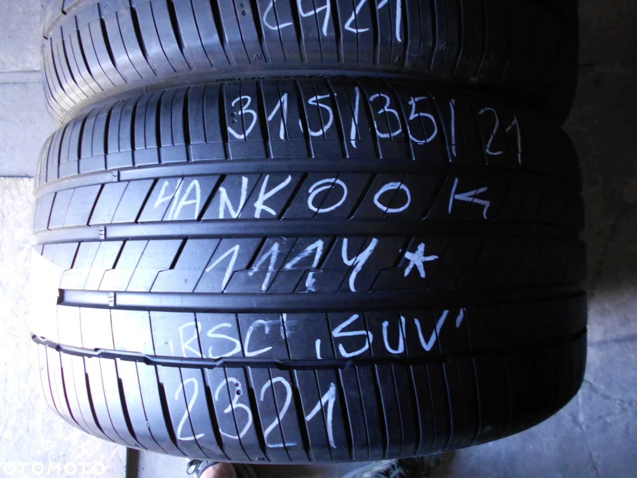 OPONY 315/35R21 HANKOOK VENTUS S1 EVO3 SUV RSC  DOT 2421 7.5MM - 3