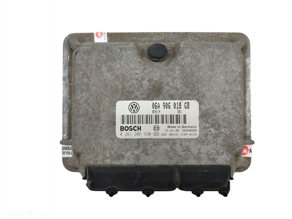 KOMPUTER STEROWNIK SILNIKA SKODA OCTAVIA I (1996-2000) 1.8 T 150KM 06A906018GB 0261206520 - 1