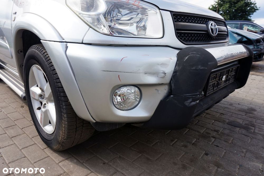 MASKA ZDERZAK BŁOTNIKI LAMPY RAV4 II LIFT 1D4  TOYOTA 2003-2005 SREBRNY PRZÓD KOMPLETNY - 10