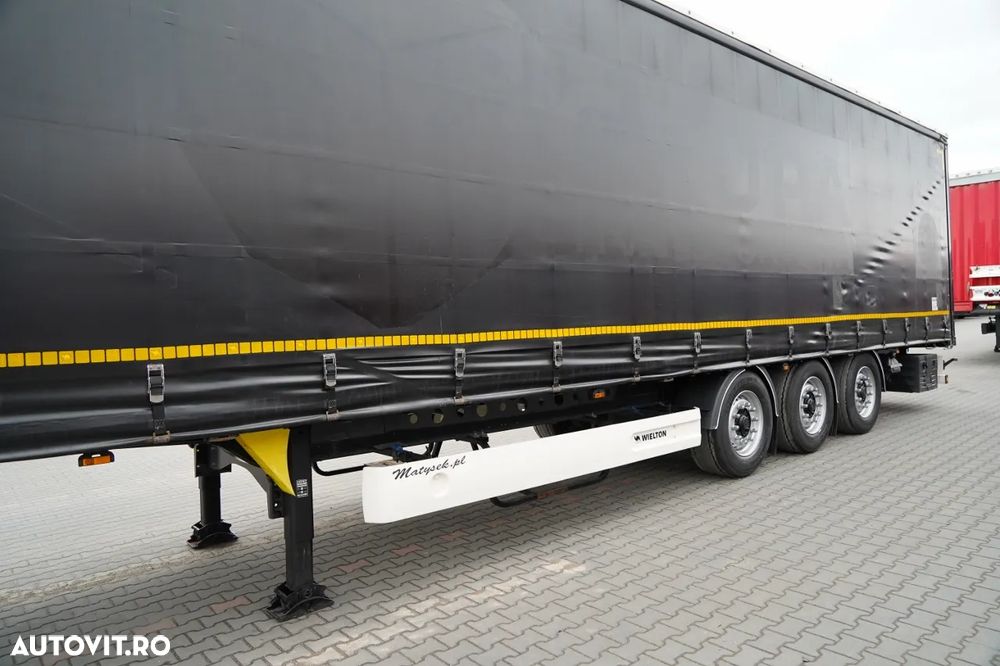 Wielton CORTINĂ / VARIOS / 2x AXE RIDICATIVE / - 10