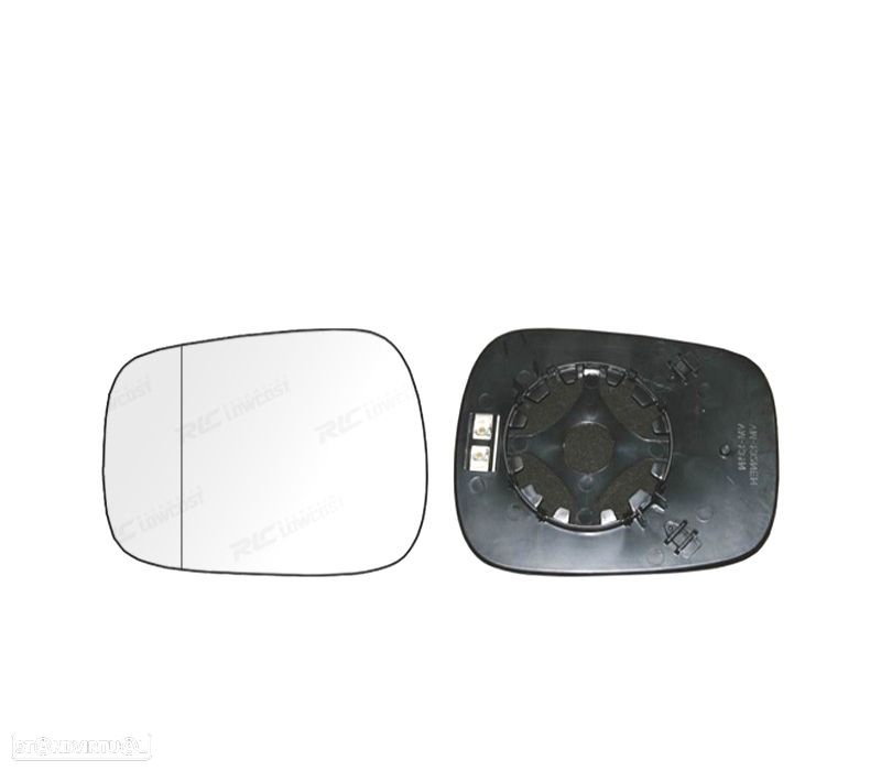 VIDRO BASE REVERSÍVEL ESQUERDO / DIREITO RENAULT KANGOO II 01-08 ASFÉRICO TÉRMICO - 1