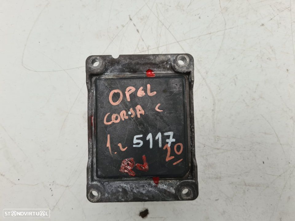 OPEL CORSA C ECU | CENTRALINA - BOSCH | Ref: GM 553 526 22 - 0 261 206 253; - 3