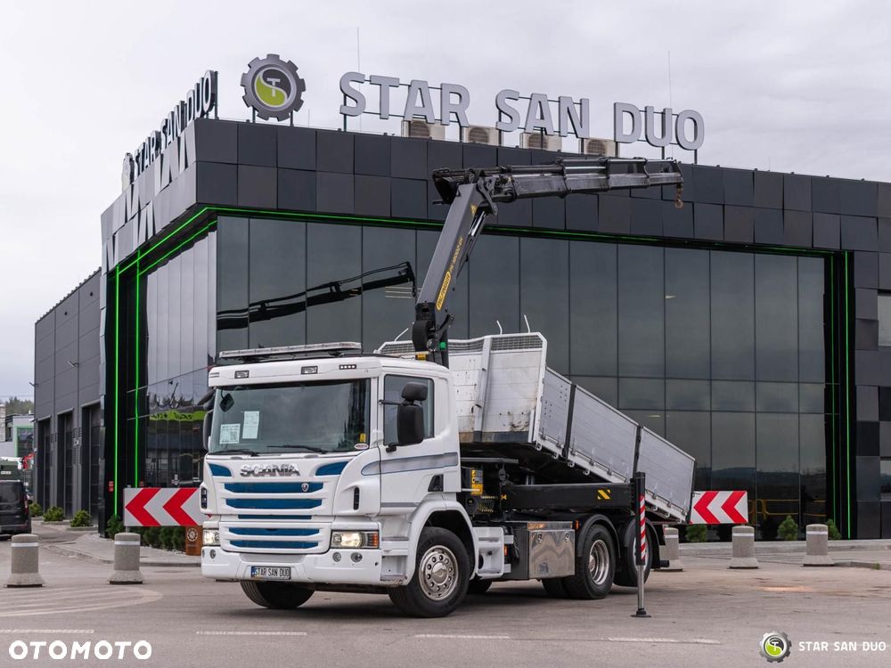 Scania P320 6x2 Palfinger PK 18002 EH HDS Żuraw Wywrotka - 2