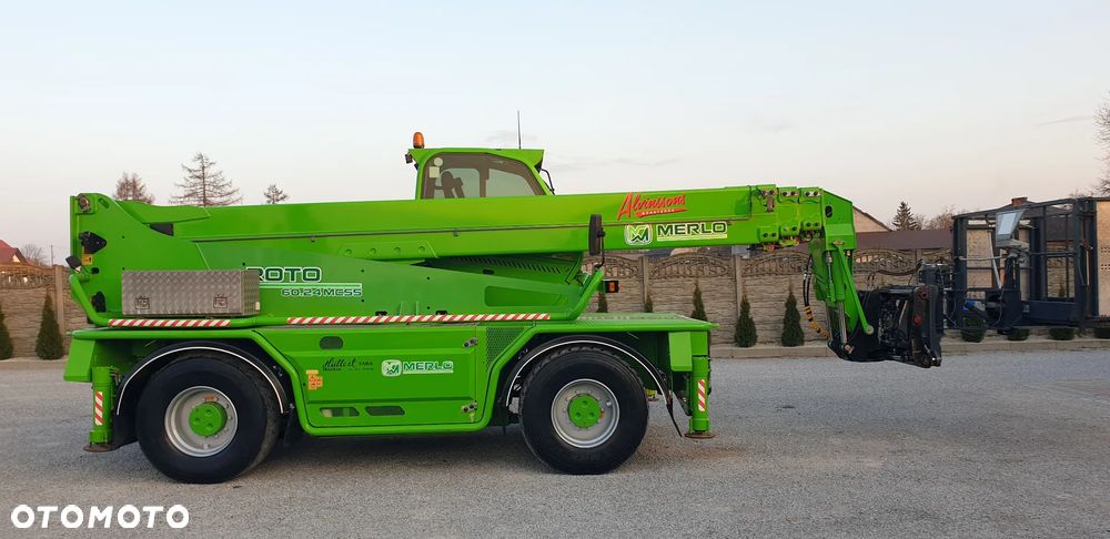 Merlo 60.24MCSS /kosz hydr. rozkładany/pilot/widły/sprowadzona - 5