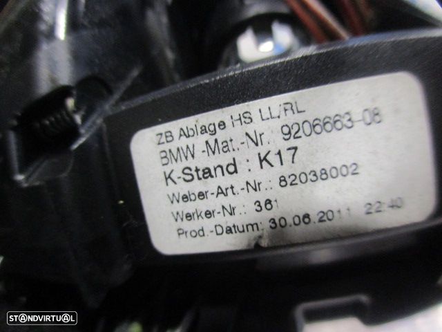 Grelha Friso 920666308 82038002 BMW F11 FASE 1 520D 2011 2.0D 184CV 5P PRETO MEIO CINZEIRO - 5