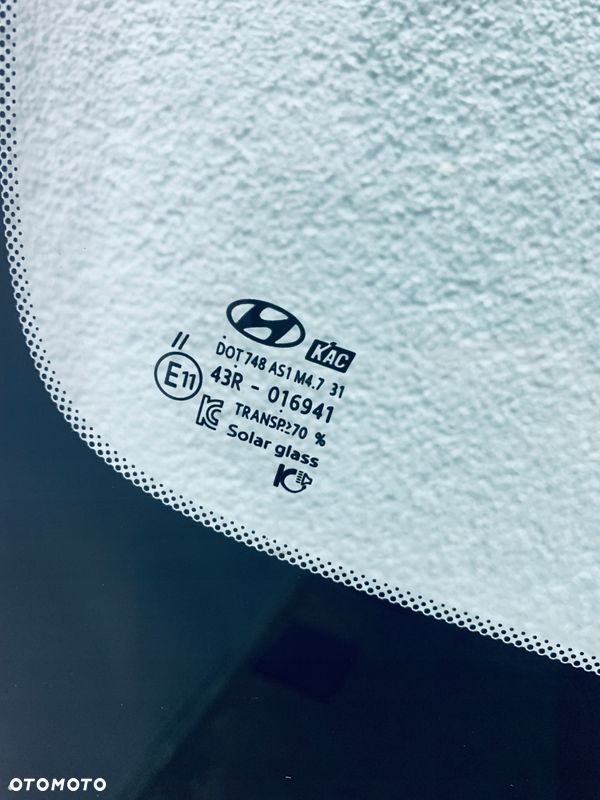 Szyba czołowa nowa HYUNDAI KONA 2017- AKUSTYKA+SENSOR+ORYGINAŁ - 3