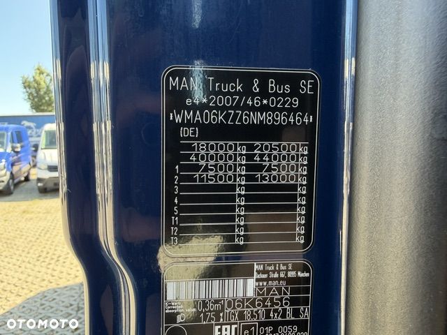 MAN TGX 18.510 BL SA  RETARDER - 19