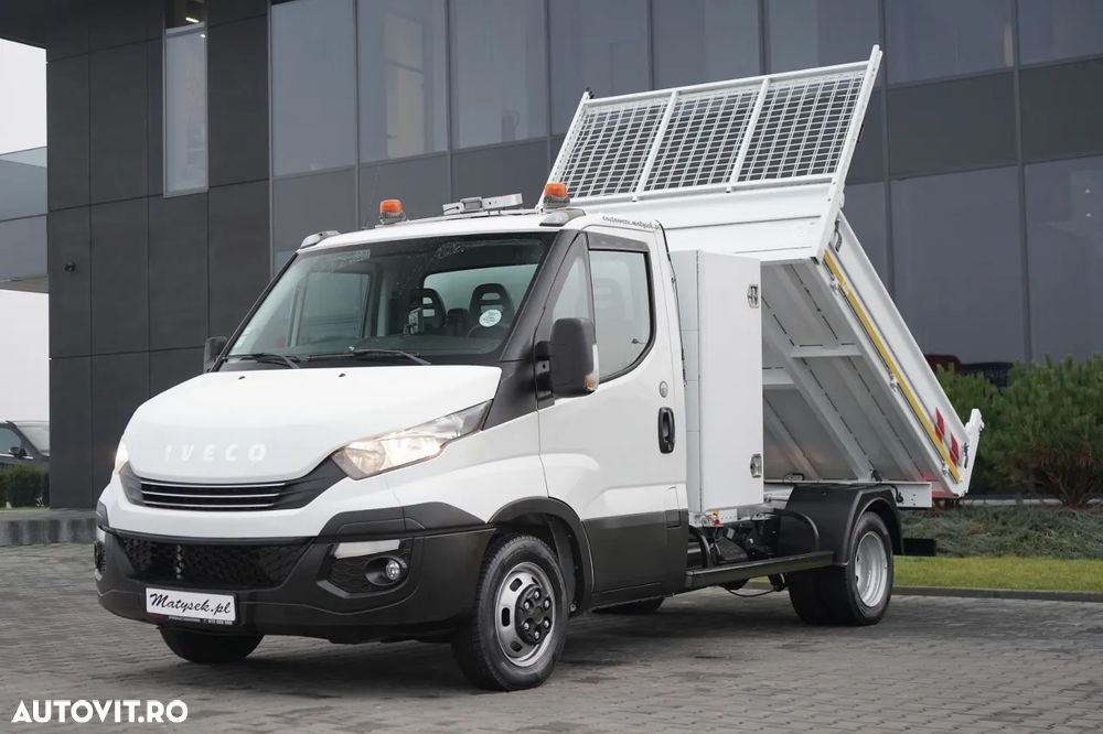 Iveco DAILY 35-160 / BASCULATOR SPATE / BLOCARE DIFERENȚIALĂ / DUBLU / AUTOMATĂ / IMPORTAT - 1
