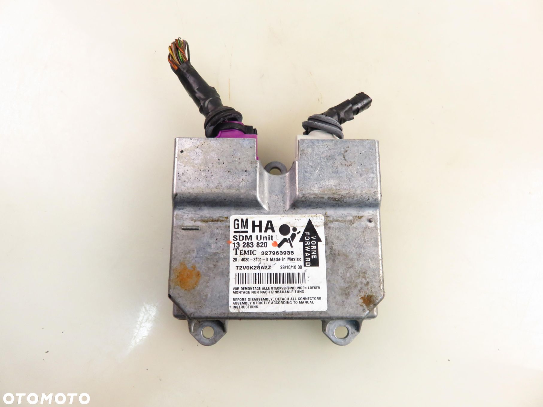 MODUŁ AIRBAG OPEL CORSA D (S07) 13283820 - 1