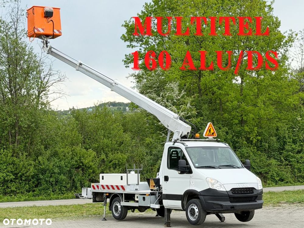 Iveco DAILY 35S13 * PODNOŚNIK KOSZOWY ZWYŻKA * MULTITEL 160 ALU/DS - 1