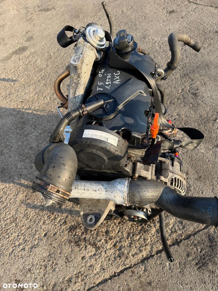 VW T5 1,9TDI 03-10r silnik kompletny /AXCAXB - 9