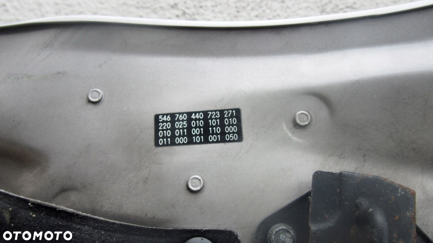 POKRYWA SILNIKA MASKA OE - MERCEDES S W220 LIFT 00-05r - 12