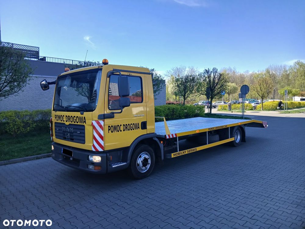 MAN TGL 12,240 POMOC DROGOWA LAWETA HOLOWNIK AUTOLAWETA - 1