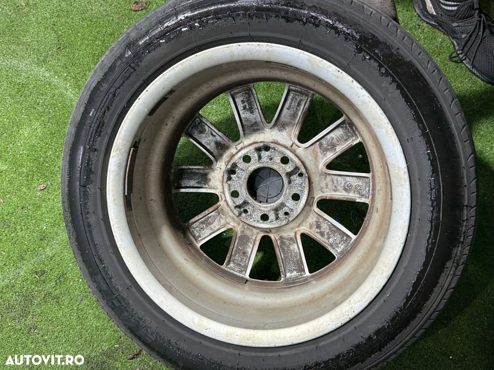 JANTE MERCEDES BENZ R16 / 5x112 / A180 / 6,5JX16H2 ET49 / 205/55 R16 + CAUCIUCURI (X4) - 5