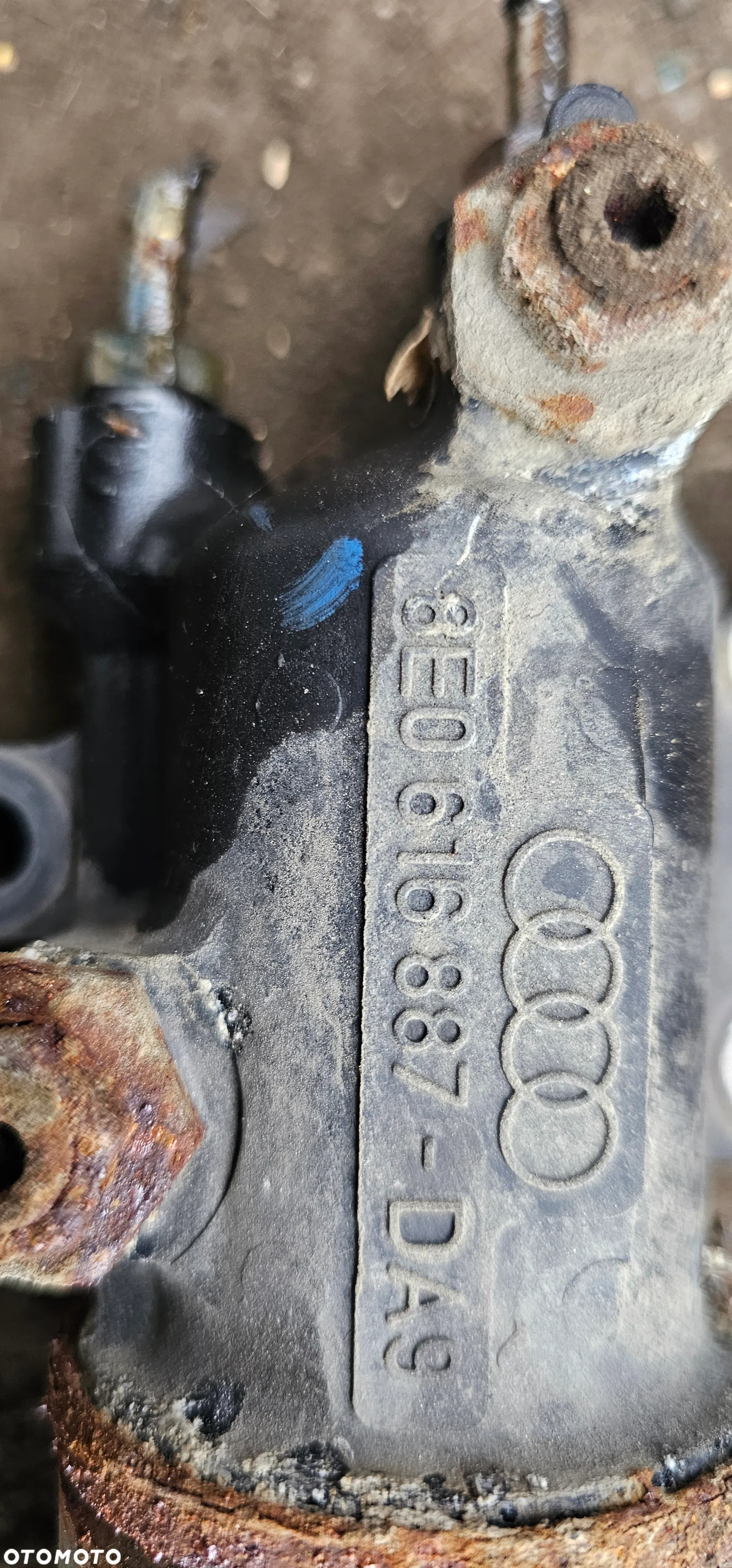 Zawieszenie aktywne adaptacyjne regulowane ADS amortyzator sprężyna przód tył komplet Audi RS4 B7 Kombi 8E0412020C 8E0412019C 8E0512019F 8E0512020F - 10