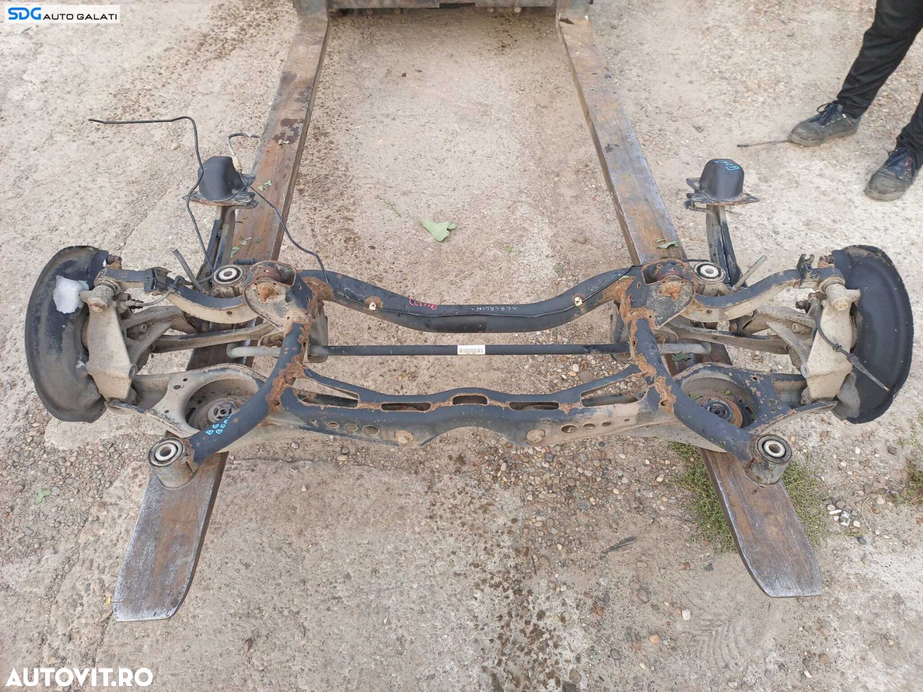 Punte Spate cu Brat Brate Fuzeta Fuzete Volkswagen Golf 5 Break Combi 2004 - 2008 [L2118] - 1