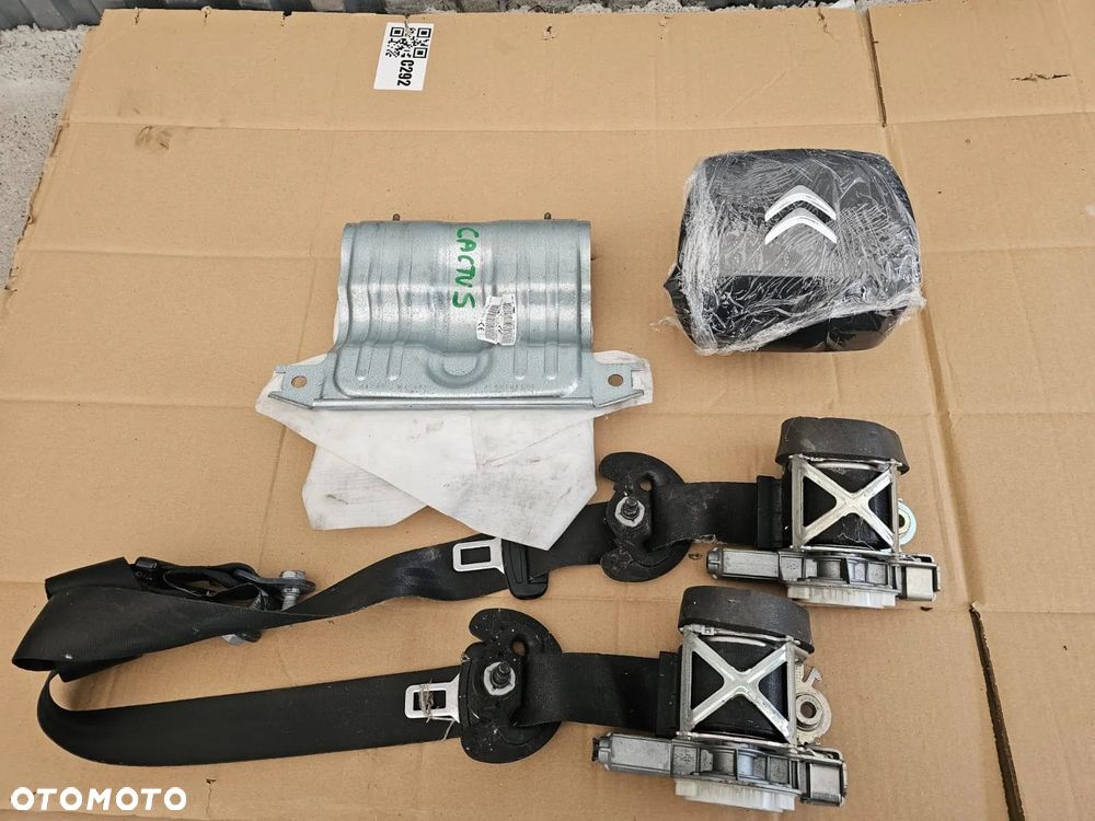 PODUSZKA KIEROWCY PASAŻERA PASY CITROEN C4 CACTUS - 2