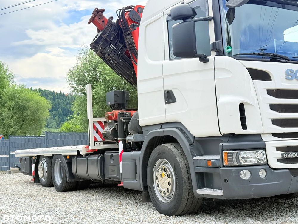 Scania * SCANIA G400 * HDS Palfinger Kran PK 42500 * 3 Osie * Sprowadzona * Bardzo Dobry Stan * - 33