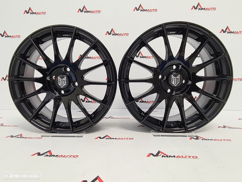 Jantes FOX FX004 Preto Brilho 15 (4x108) - 1