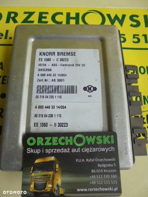 MERCEDES ATEGO STEROWNIK MODUŁ ABS 0004463314/00