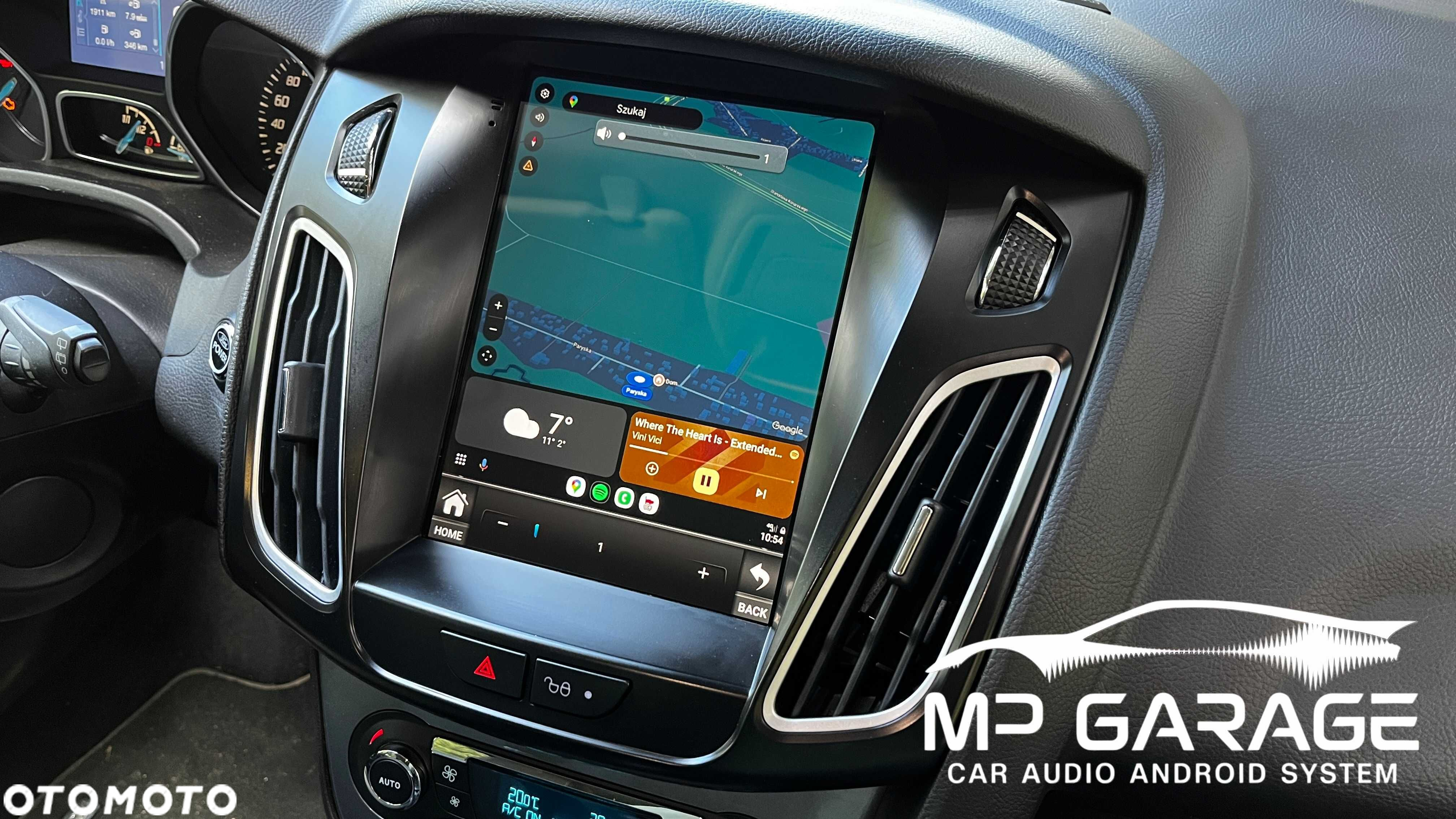 Ford Focus MK3 2011 - 2018 Nawigacja Android Tesla CarPlay/AA LTE Qled - 8